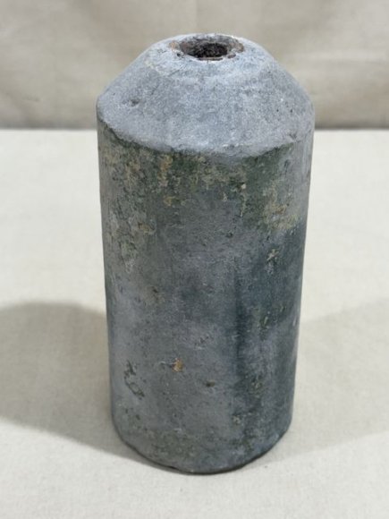 Original WWII German Concrete (Stock) Mine, Feldgrau