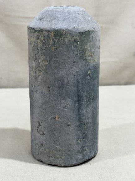 Original WWII German Concrete (Stock) Mine, Feldgrau — image 2