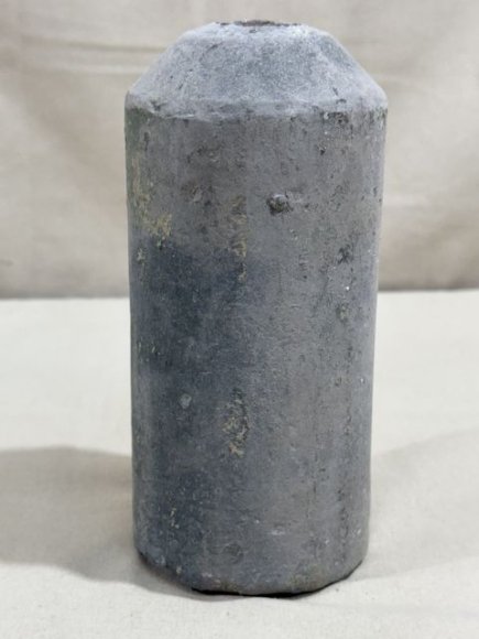 Original WWII German Concrete (Stock) Mine, Feldgrau — image 3