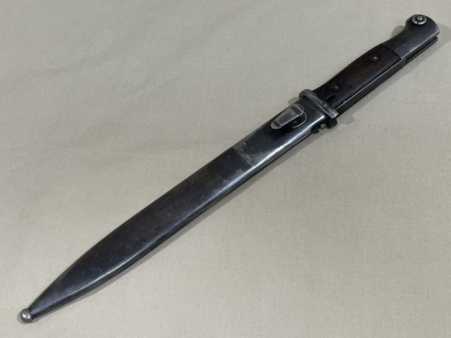 Original WWII German 98K Bayonet and Scabbard, MATCHING — image 20