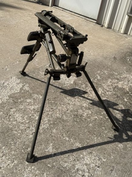 Original WWII German MG42 (MG-42) Lafette Tripod Mount — image 2