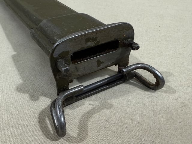 Original WWII US M1 Garand Bayonet and Scabbard, UFH Cut-Down 1943 — image 14