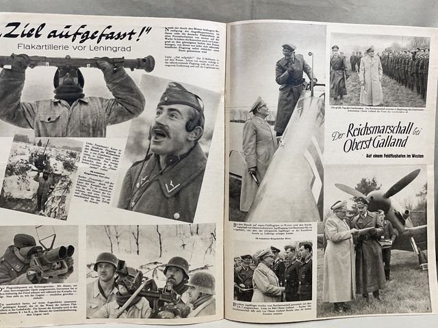 Original WWII German Luftwaffe Magazine Der Adler, January 1942 — image 6
