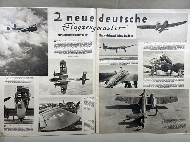 Original WWII German Luftwaffe Magazine Der Adler, May 1942 — image 3