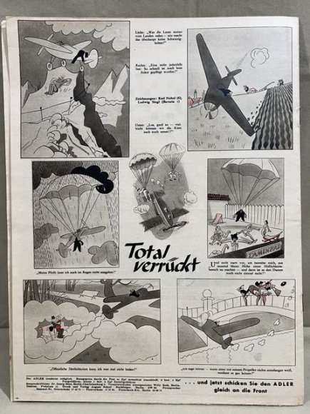 Original WWII German Luftwaffe Magazine Der Adler, May 1942 — image 7