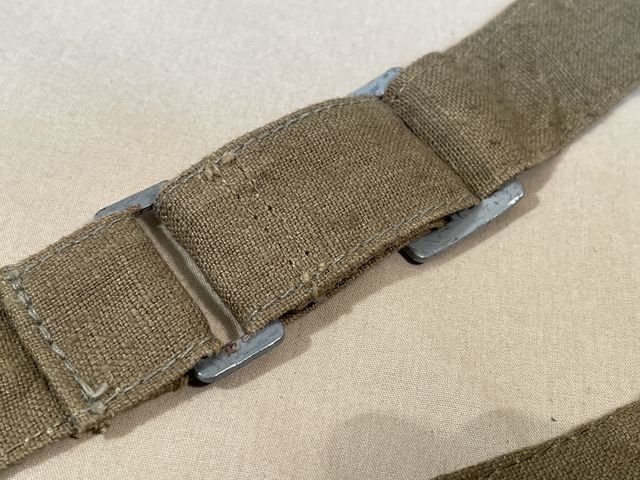 Original WWII German HEER (Army) Pre/Early War Breadbag Strap — image 10