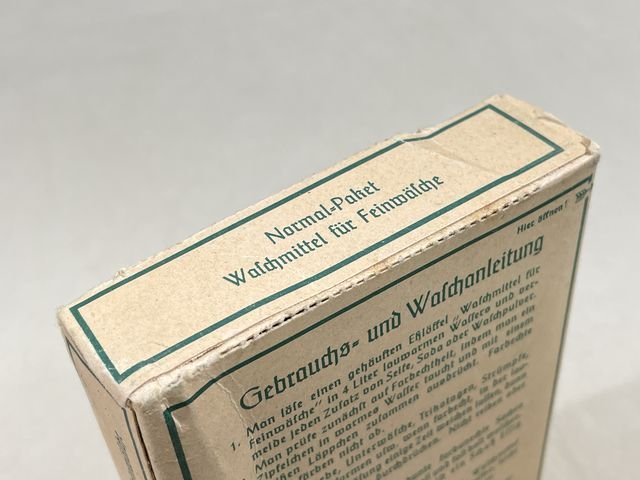 Original WWII German Laundry Detergent (for UNIFORMS), 40 Liter Size — image 4