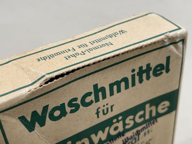 Original WWII German Laundry Detergent (for UNIFORMS), 40 Liter Size — image 5