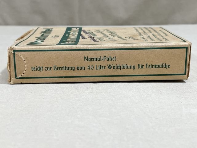 Original WWII German Laundry Detergent (for UNIFORMS), 40 Liter Size — image 6