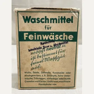 Original WWII German Laundry Detergent (for UNIFORMS), 40 Liter Size