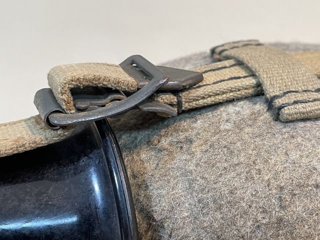 Original WWII German DAK/Tropical Canteen & Cup — image 14