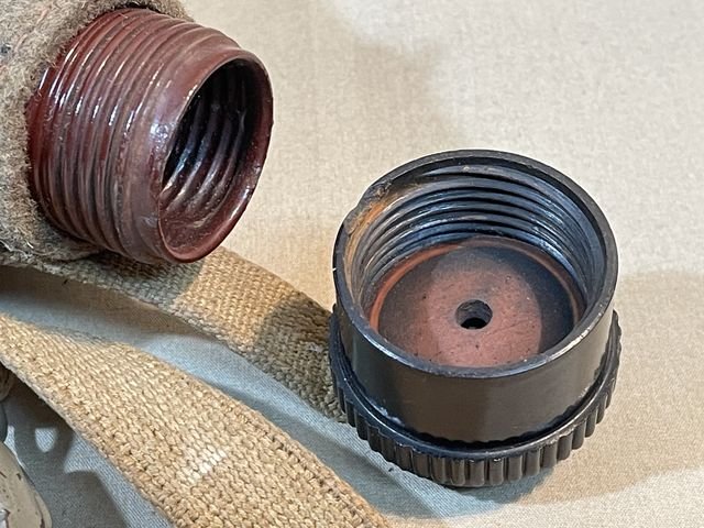 Original WWII German DAK/Tropical Canteen & Cup — image 30