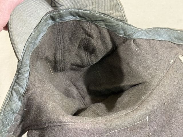 Original WWII US NAVY Winter Hat, Size 7-7.25 — image 12