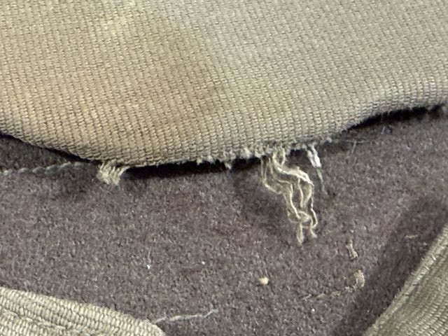 Original WWII US NAVY Winter Hat, Size 7-7.25 — image 3