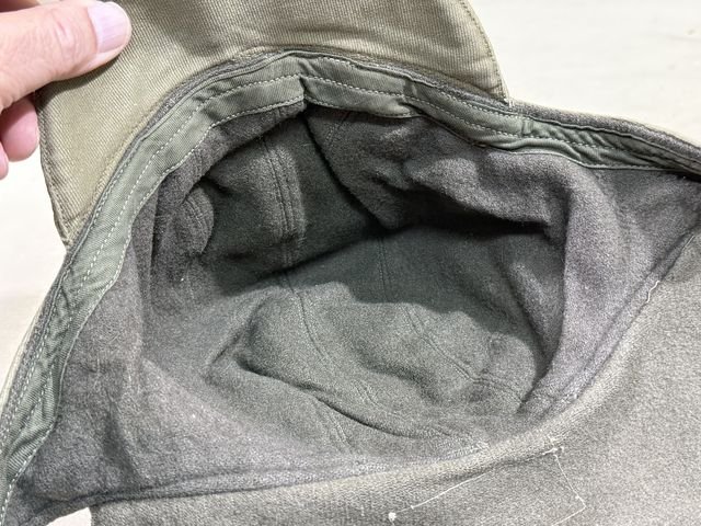 Original WWII US NAVY Winter Hat, Size 7-7.25 — image 12