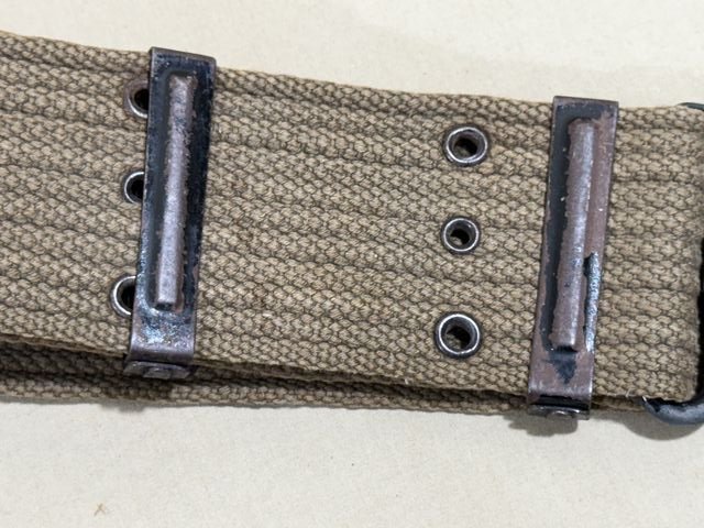 POSTWAR US Army M-1936 Pistol Belt, Japan Copy — image 5