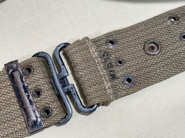 POSTWAR US Army M-1936 Pistol Belt, Japan Copy — image 7