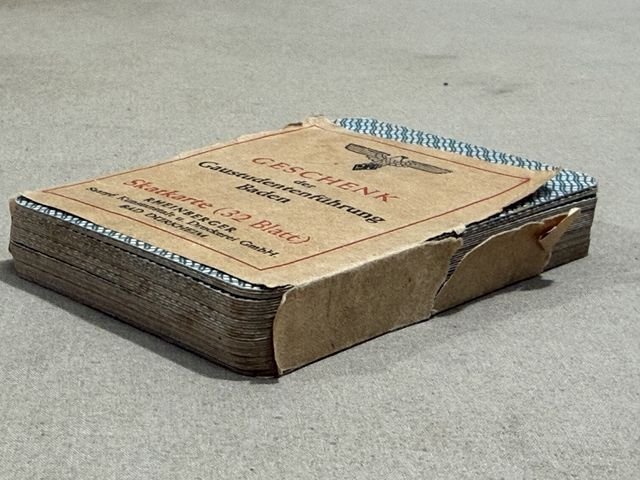 Original Nazi Era German Skat Card Deck, UNUSED! — image 4