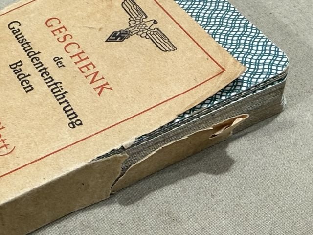 Original Nazi Era German Skat Card Deck, UNUSED! — image 5