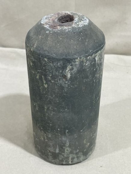 Original WWII German Concrete (Stock) Mine, Feldgrau