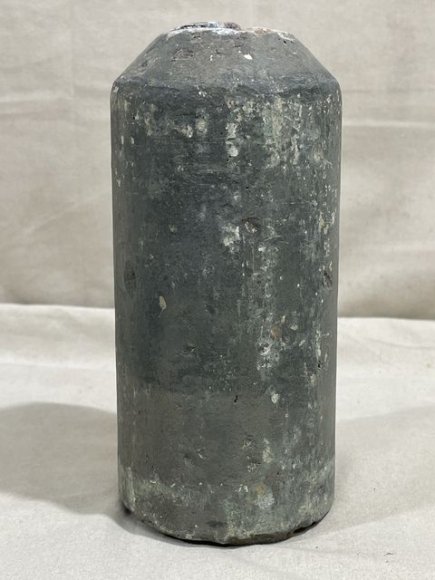 Original WWII German Concrete (Stock) Mine, Feldgrau — image 4