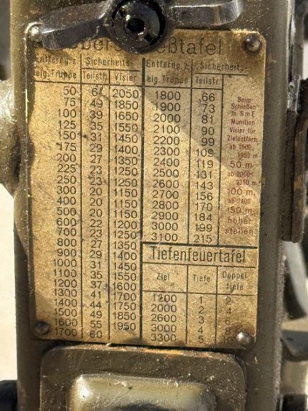 Original WWII German MG42 (MG-42) Lafette Tripod Mount — image 17