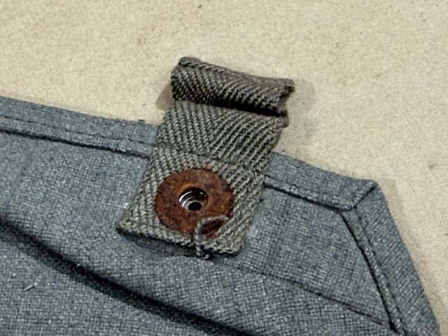 Original WWII German Army Gas Sheet Bag, UNISSUED! — image 12