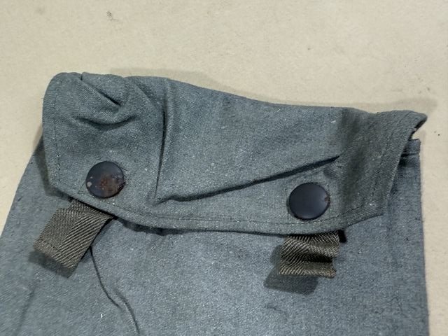 Original WWII German Army Gas Sheet Bag, UNISSUED! — image 2
