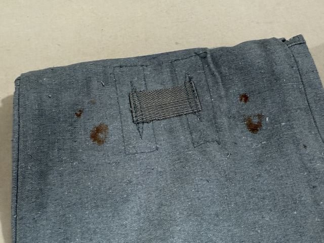 Original WWII German Army Gas Sheet Bag, UNISSUED! — image 6