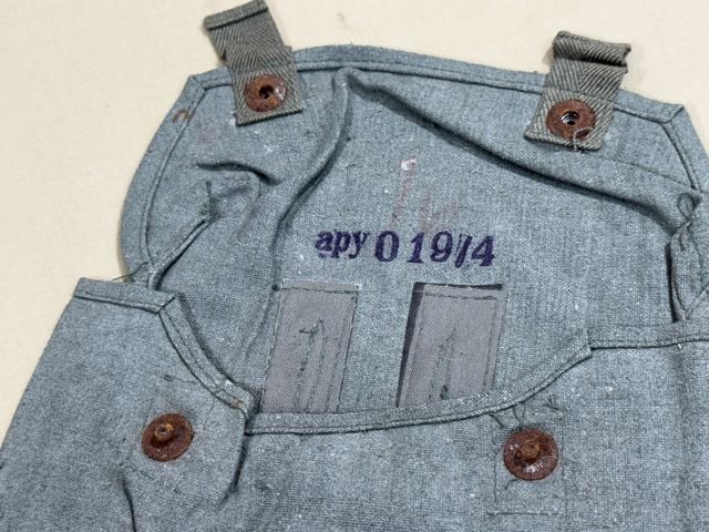 Original WWII German Army Gas Sheet Bag, UNISSUED! — image 9
