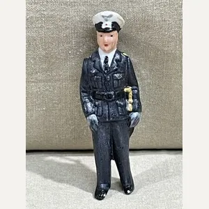 Original Nazi Era German WHW Donation Porcelain Figure, Luftwaffe Soldier