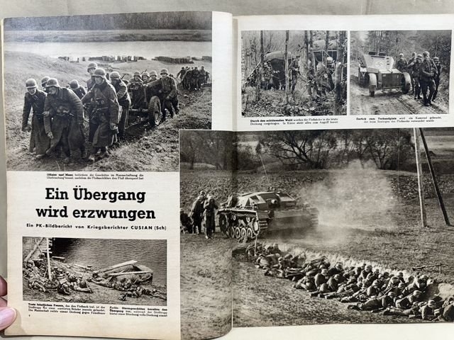 Original WWII German Magazine Die Woche, November 1941 — image 4
