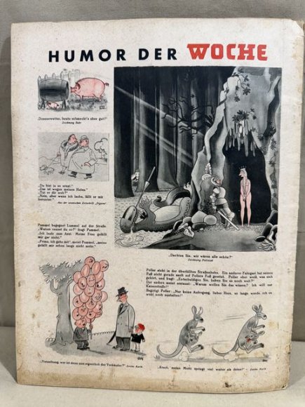 Original WWII German Magazine Die Woche, November 1941 — image 8