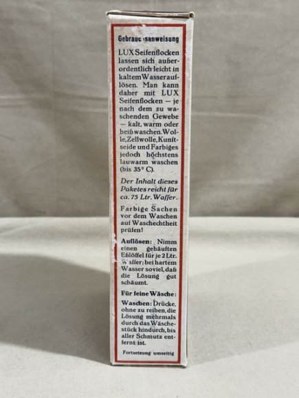 Original WWII Era German LUX Brand Laundry Soap — image 4