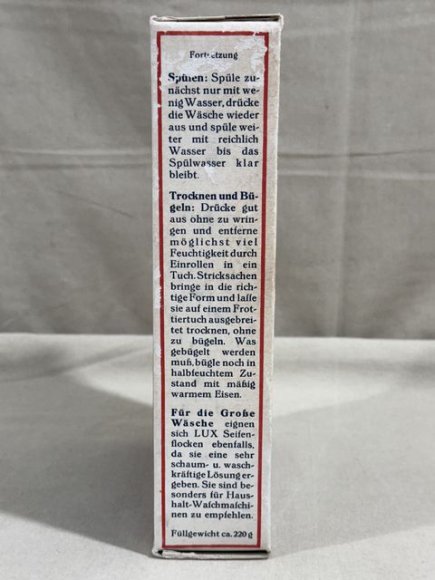 Original WWII Era German LUX Brand Laundry Soap — image 6