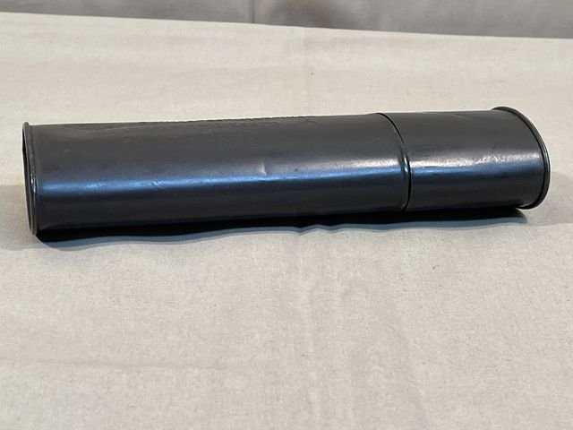 Original WWII German Luftwaffe Flyer's Shatter Proof Goggles Case — image 3