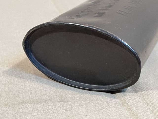 Original WWII German Luftwaffe Flyer's Shatter Proof Goggles Case — image 4