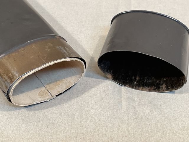 Original WWII German Luftwaffe Flyer's Shatter Proof Goggles Case — image 9