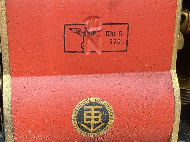 Original WWII German Model 33 Field Phone in Bakelite Case, 1939 — image 43