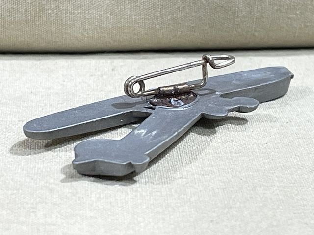 Original Nazi Era German Plastic Tinnie, Airplane — image 3