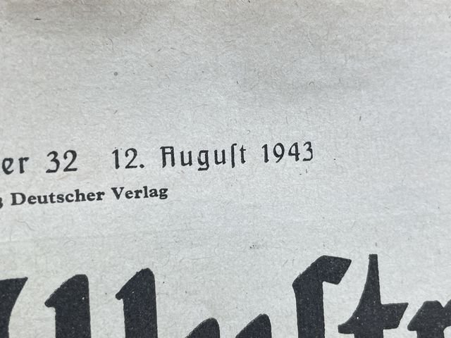 Original WWII German Magazine, Berliner Illustrierte Zeitung — image 2