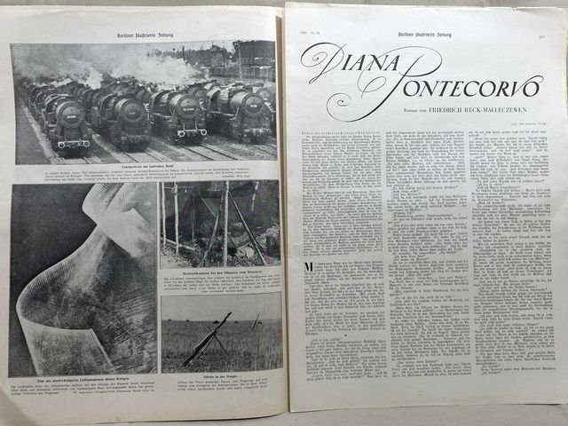 Original WWII German Magazine, Berliner Illustrierte Zeitung — image 5