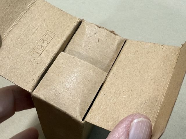 Original WWII German 8mm Mauser Ammo Boxes & Sleeve (Slight Damage) — image 7