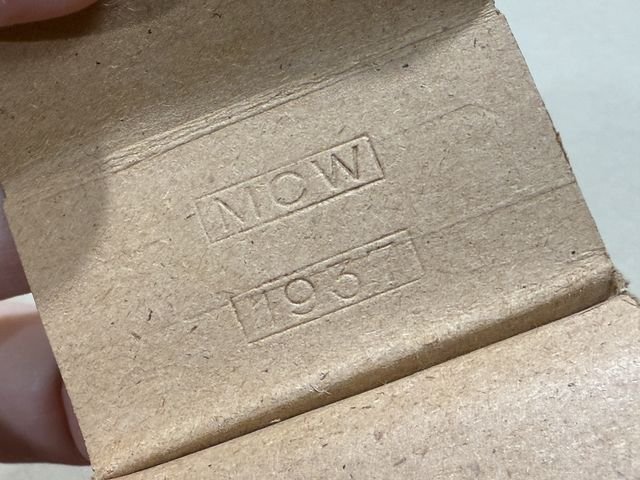 Original WWII German 8mm Mauser Ammo Boxes & Sleeve (Slight Damage) — image 8