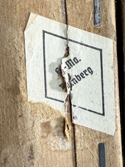 Original WWII German 8mm Mauser Ammo Boxes & Sleeve (Slight Damage) — image 12