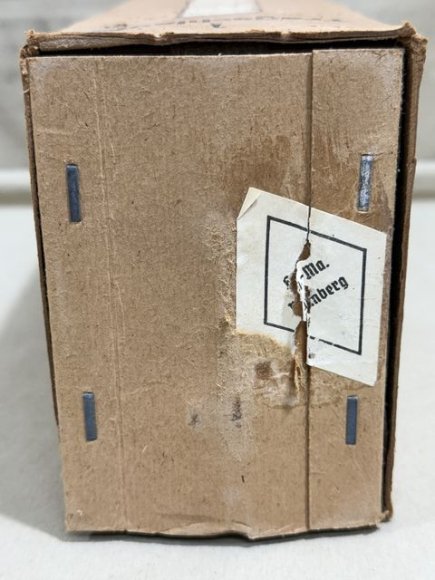 Original WWII German 8mm Mauser Ammo Boxes & Sleeve (Slight Damage) — image 13