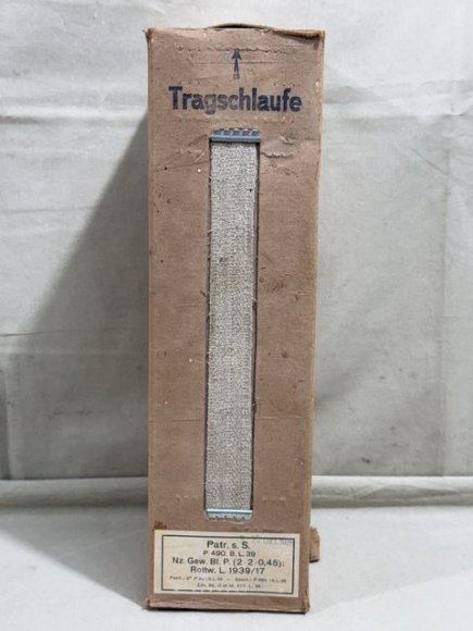 Original WWII German 8mm Mauser Ammo Boxes & Sleeve (Slight Damage) — image 16