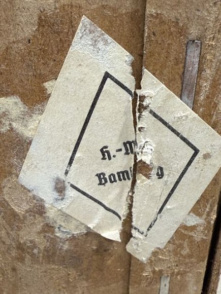 Original WWII German 8mm Mauser Ammo Boxes & Sleeve (Damaged) — image 18