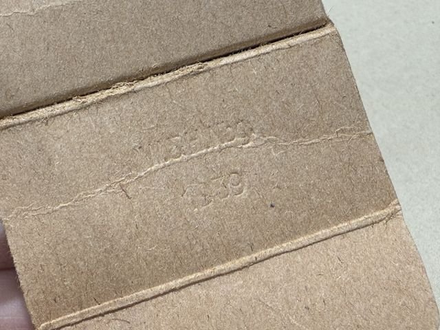 Original WWII German 8mm Mauser Ammo Boxes & Sleeve (Damaged) — image 9