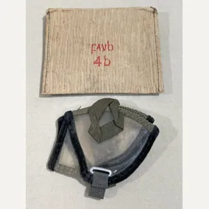 Original WWII German Disposable Goggles in Paper Case